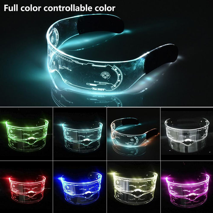 Skanto | Fargerike Belyste Briller LED