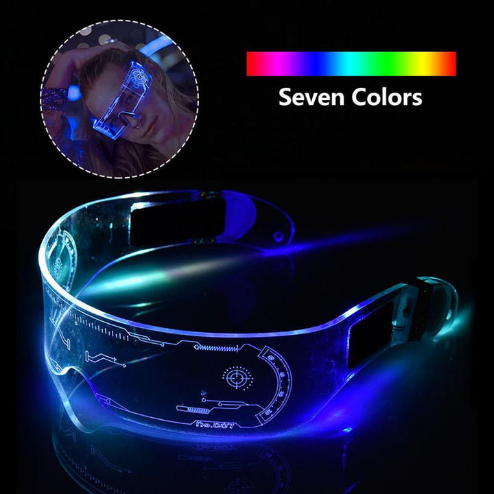 Skanto | Fargerike Belyste Briller LED