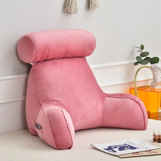 Skanto | ComfyBack – Ergonomisk ryggstøtte med nakkestøtte og armlener