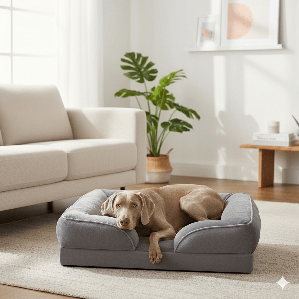 Skanto | COMFYPAW ORTHOBED – Ortopedisk Hundeseng med Fellesavlastende Skummadrass