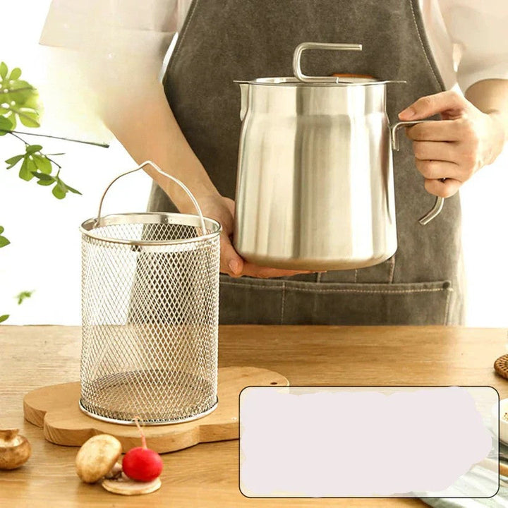 Skanto | Kompakt Rund Dypfryser - SnackMaster Pro