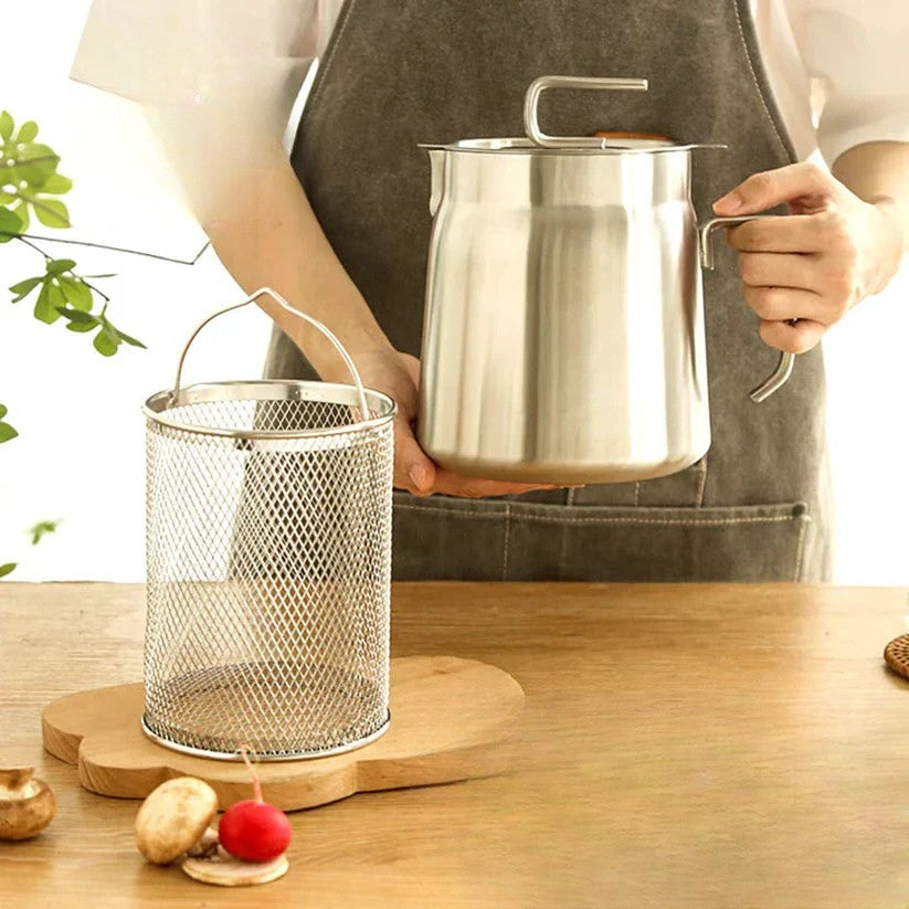 Skanto | Kompakt Rund Stekepanne - SnackMaster Pro