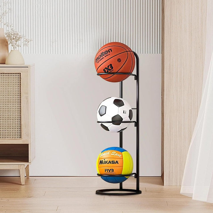 Skanto | Kompakt lagringsstativ for sportsballer og tilbehør - BallRack Pro