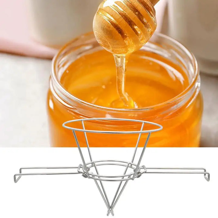 Cone Filter Stand Folding Arms Rustfritt Stål Gjenbrukbar Sil Rack | Skanto