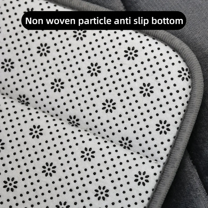 Skanto | KORALLFLØYELSMATTE – Myk bade matte med sklisikker design for komfort og sikkerhet