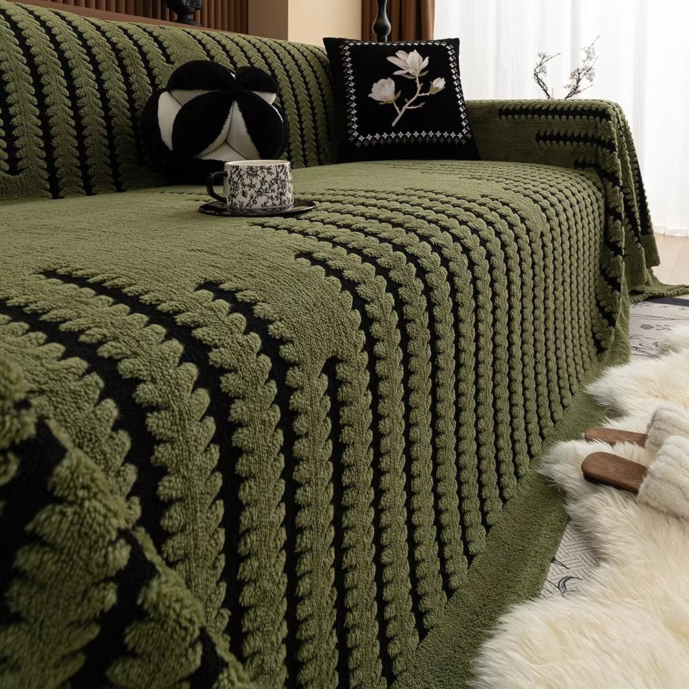 Skanto | Sofa Cover Vintage Tuftet Mikrofiber Design