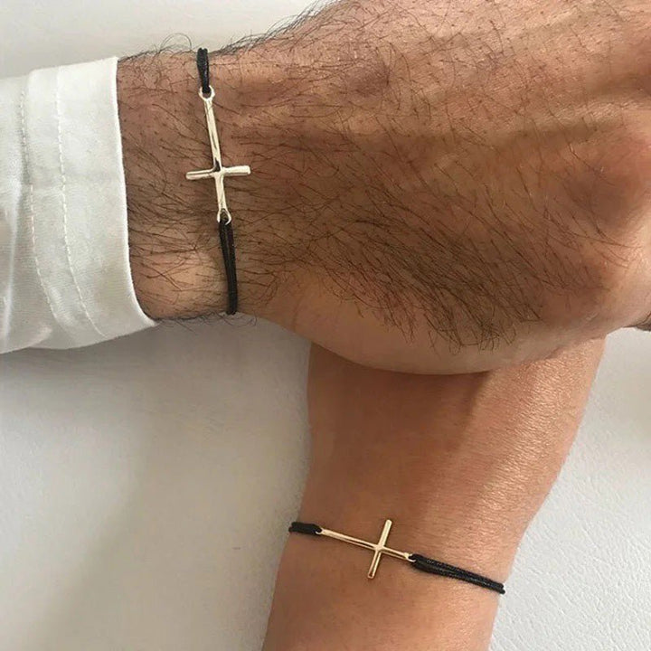 Skanto | Par Minimalistisk Kryssarmbånd