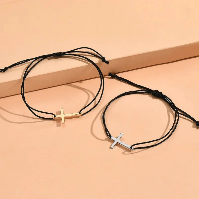 Skanto | Par Minimalistisk Kryssarmbånd