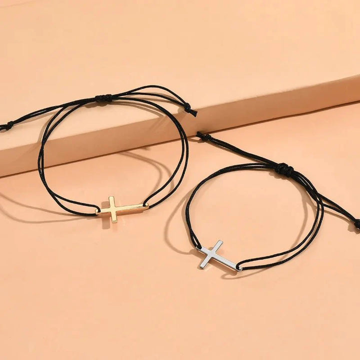 Skanto | Par Minimalistisk Kryssarmbånd