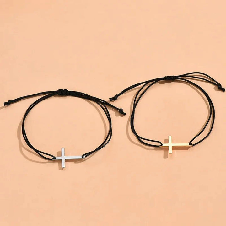Skanto | Par Minimalistisk Kryssarmbånd