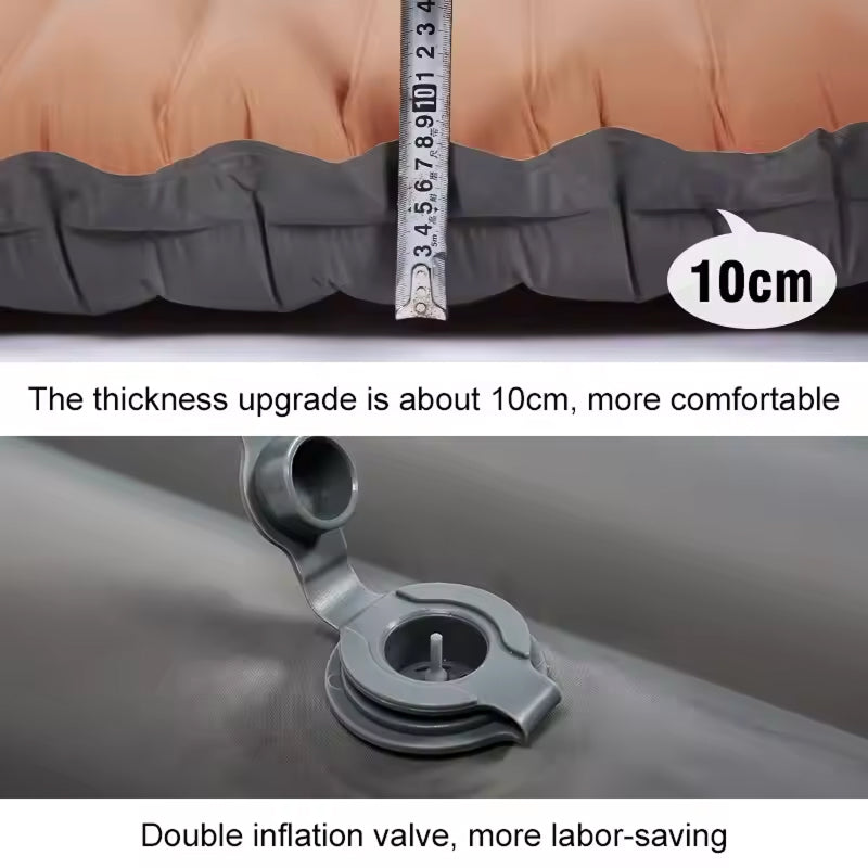 CoziVixy Selvoppblåsende Liggeunderlag 10 cm | Skanto
