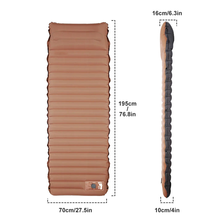 CoziVixy Selvoppblåsende Liggeunderlag 10 cm | Skanto