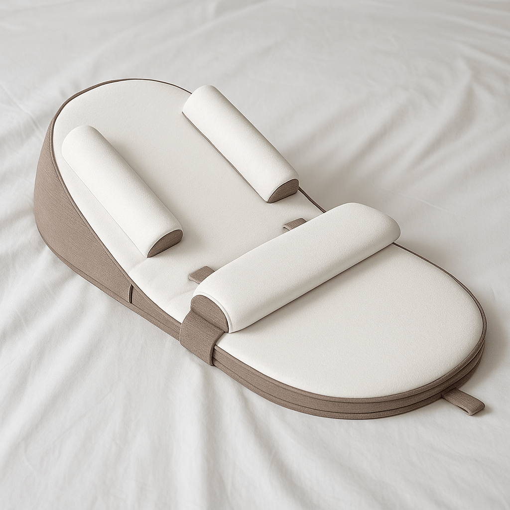 Cozy Cradle Kissen – Seitenschläferstütze med Anti-Reflux-Neigung for Neugeborene