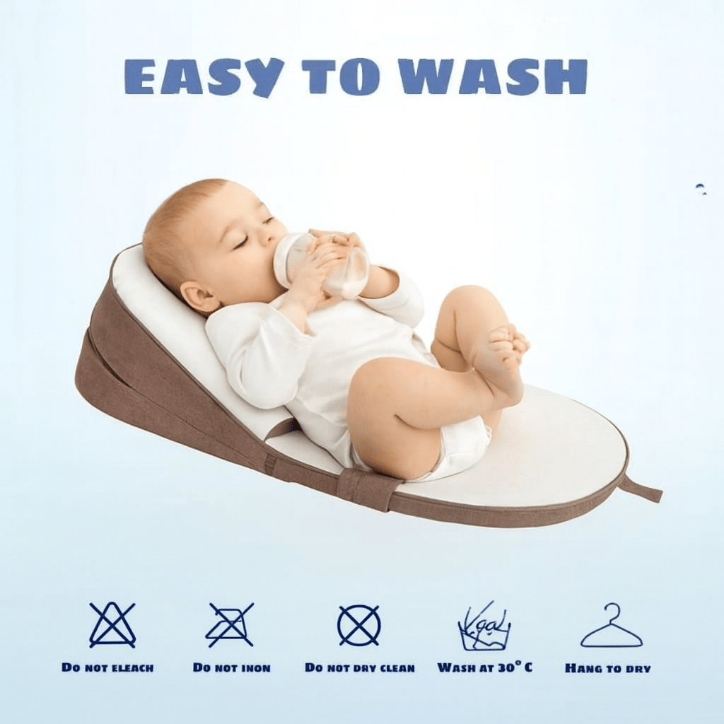 Cozy Cradle Kissen – Seitenschläferstütze med Anti-Reflux-Neigung for Neugeborene