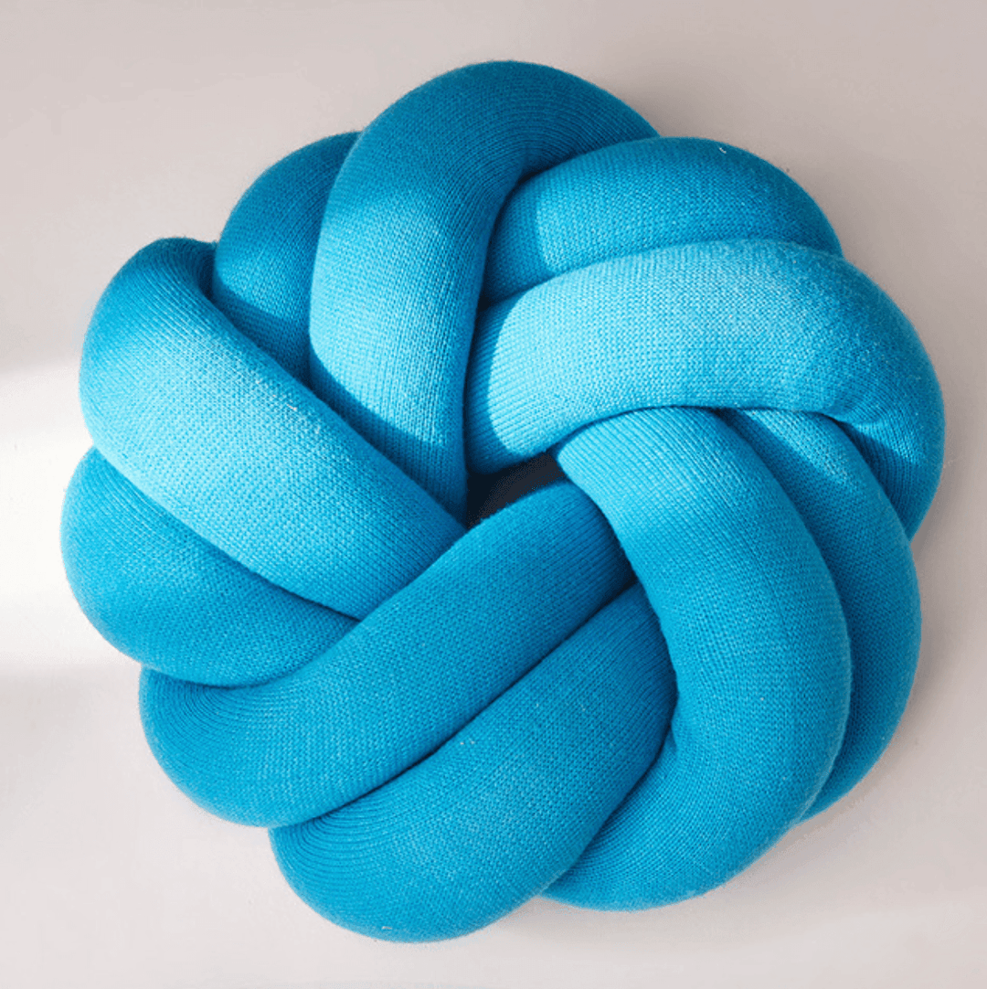 Skanto | Kreativ bomulls knute ball pute