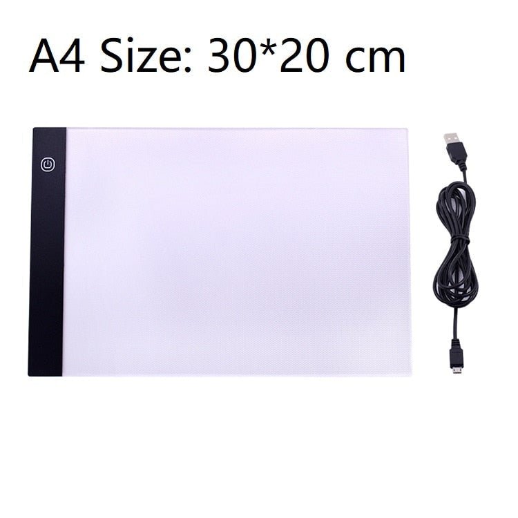 Skanto | Kreativ Leketøy A4 LED ACRYLIC TEGNEBORD