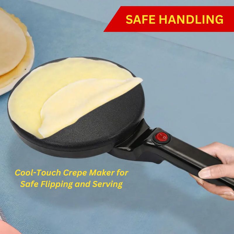 Skanto | 8-tommers non-stick elektrisk crepe maker