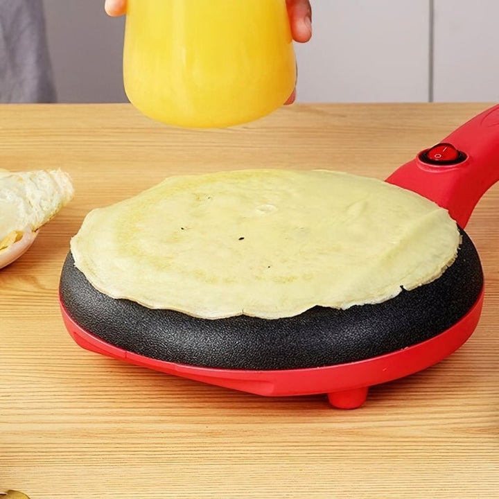 Skanto | Elektrisk pannekakepanne for perfekte og jevne resultater – non-stick belegg og enkel å bruke