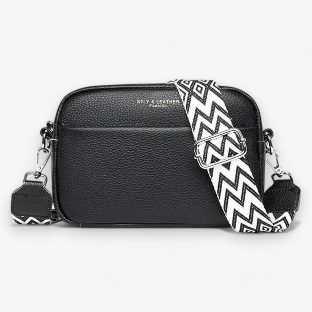 Skanto | Premium lær crossover bag for kvinner - Elegant, sikker og funksjonell hverdag bag