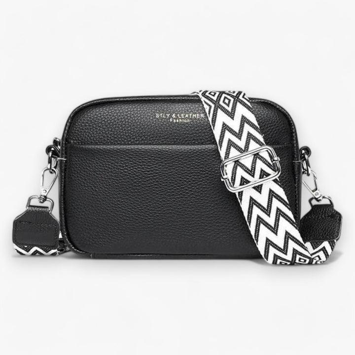 Skanto | Premium lær crossover bag for kvinner - Elegant, sikker og funksjonell hverdag bag