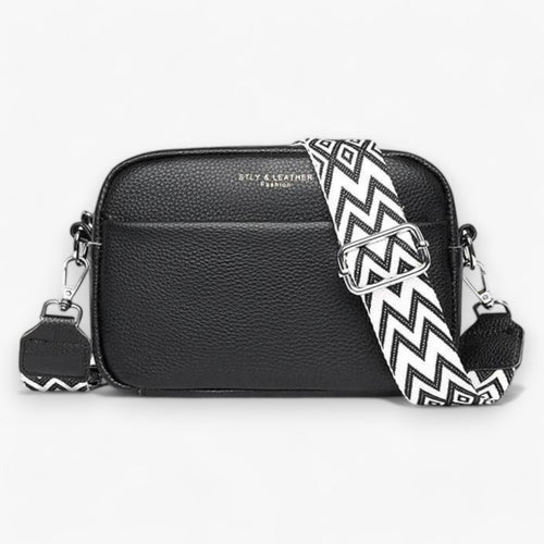 Skanto | Premium lær crossover bag for kvinner - Elegant, sikker og funksjonell hverdag bag