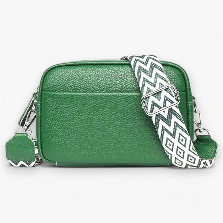 Skanto | Premium lær crossover bag for kvinner - Elegant, sikker og funksjonell hverdag bag