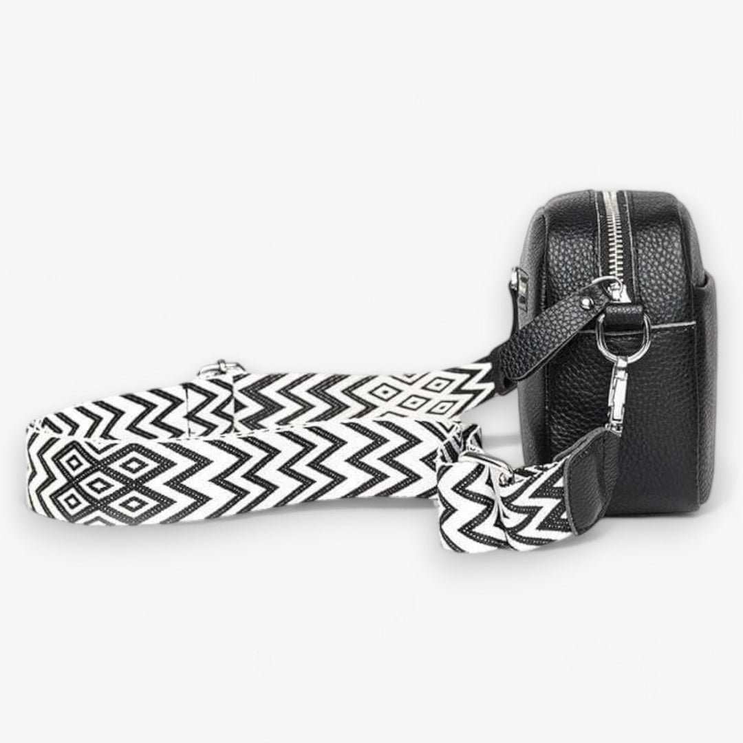 Skanto | Premium lær crossover bag for kvinner - Elegant, sikker og funksjonell hverdag bag