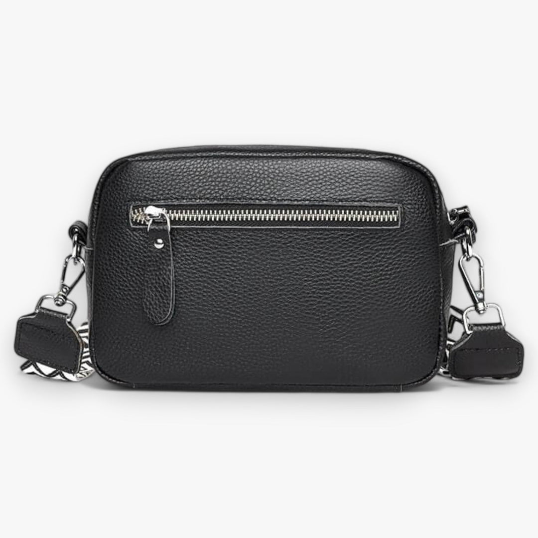 Skanto | Premium lær crossover bag for kvinner - Elegant, sikker og funksjonell hverdag bag
