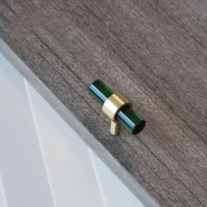 Crystal Cabinet Drawer Handle and Door Knob Small T Bar Handle | Skanto