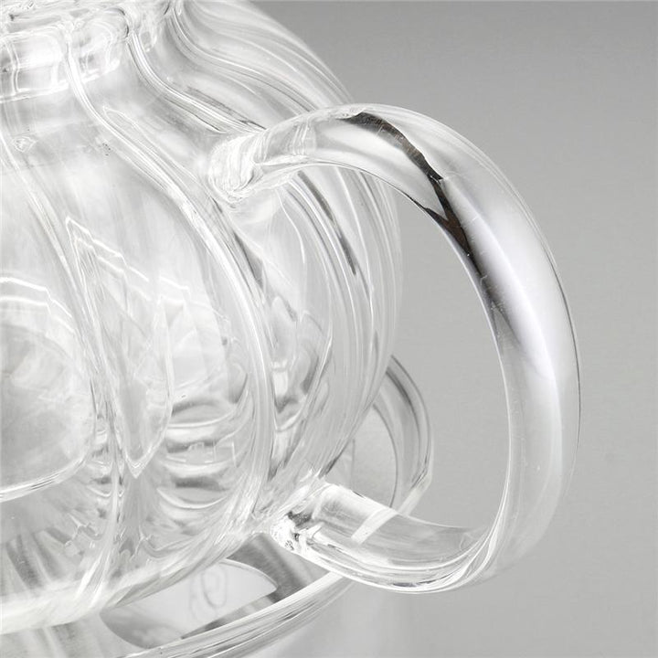 Skanto | Krystallklar Glass Tekanne Sett