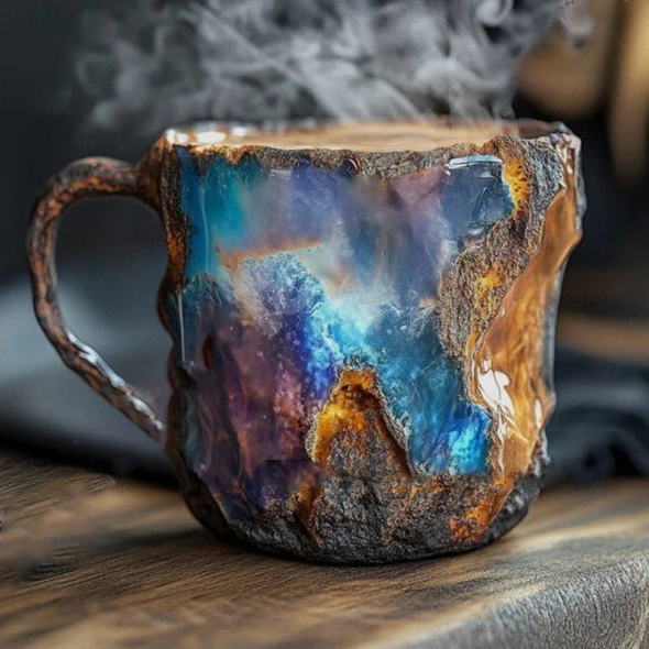 Skanto | Krus Keramisk Krystall Effekt Kaffe