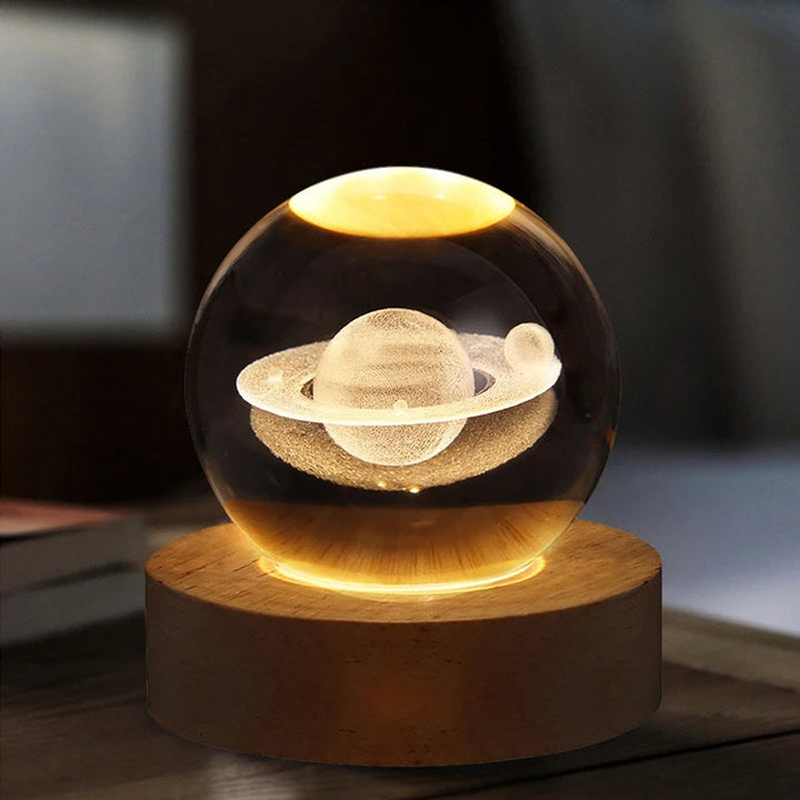Skanto | 3D Krystallkule Lampe