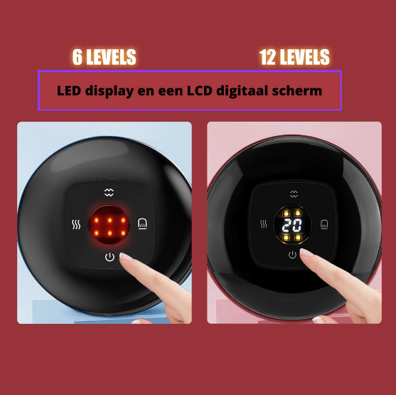 CuppingRelief – Elektrisk Schröpftherapie-sett for smertelindring og cellulittredusering
