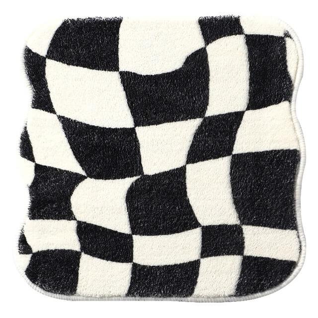 Skanto | Curvy Checker Mini Tuftet Teppe