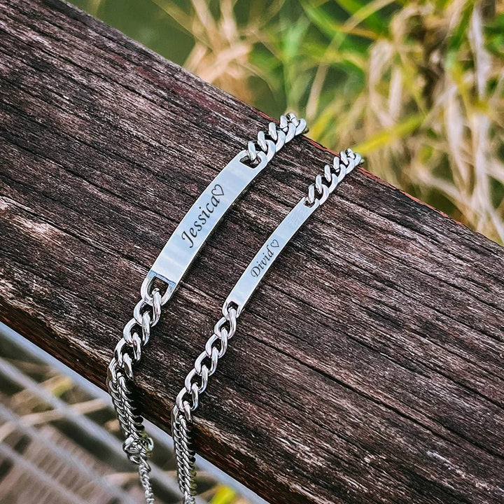 Skanto | Tilpassede kubanske lenke navnebånd armbånd