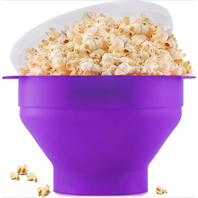 Skanto | Sammenleggbar Silikon Mikrobølgeovn Popcorn Popper