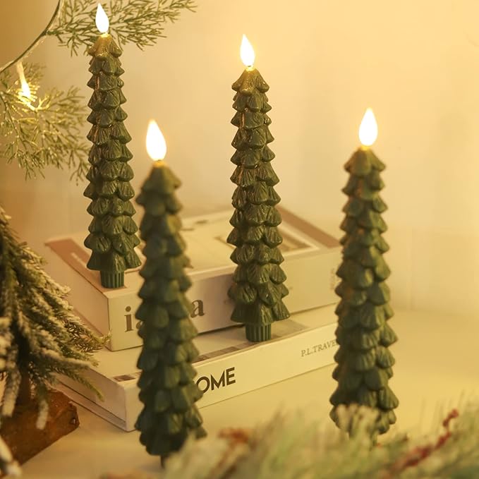 Skanto | Flameless LED-lys med fjernkontroll – Realistisk 3D-flammende modell LumaGlow