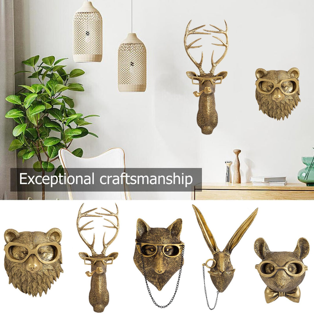 Skanto | Elegante Dyrehode Veggskulpturer