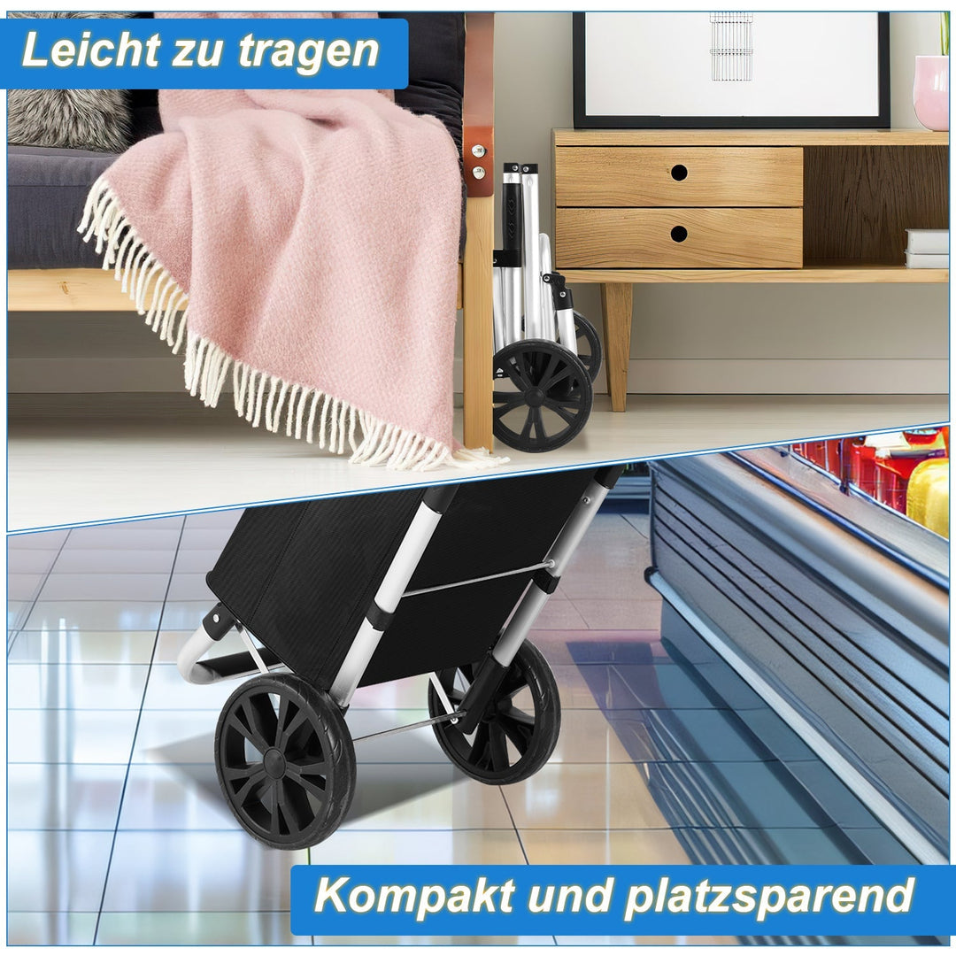 Shopping trolley shopping roller foldable 40L | Skanto