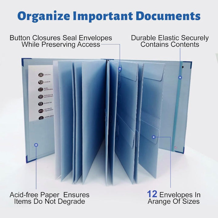 Skanto | Akordeon Organizer Folio
