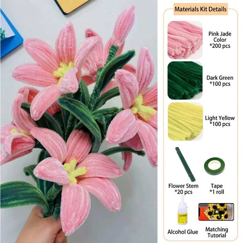 Skanto | DIY Chenille Blomsterkit