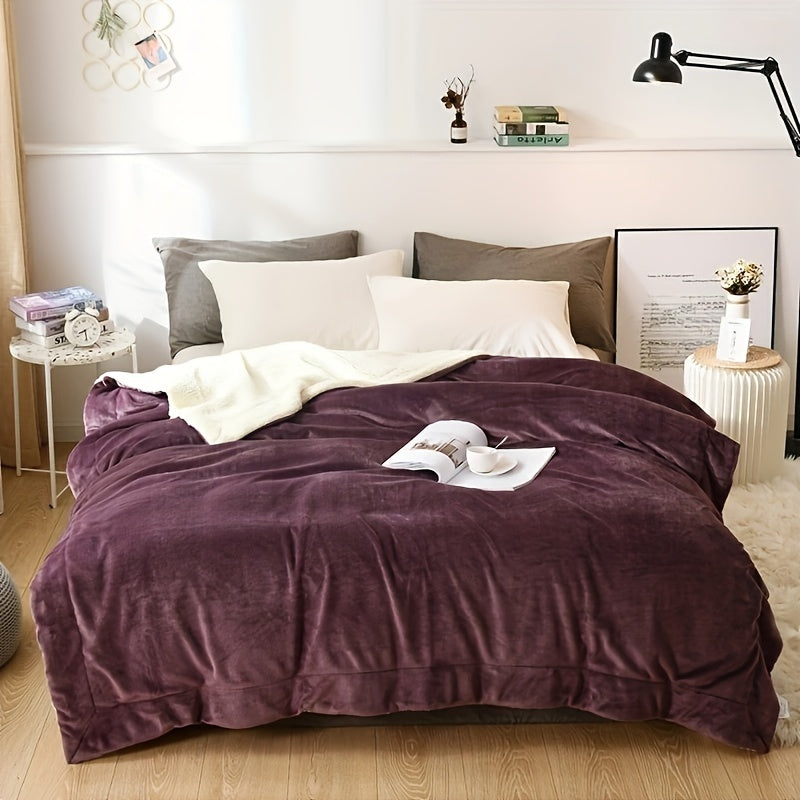 LuxeFlannel – Dobbelt-sidig Sherpa Teppe for Ultimat Komfort Skanto