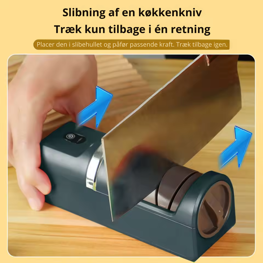 Elektrisk knivsliper med batteri 1200mAh | Skanto