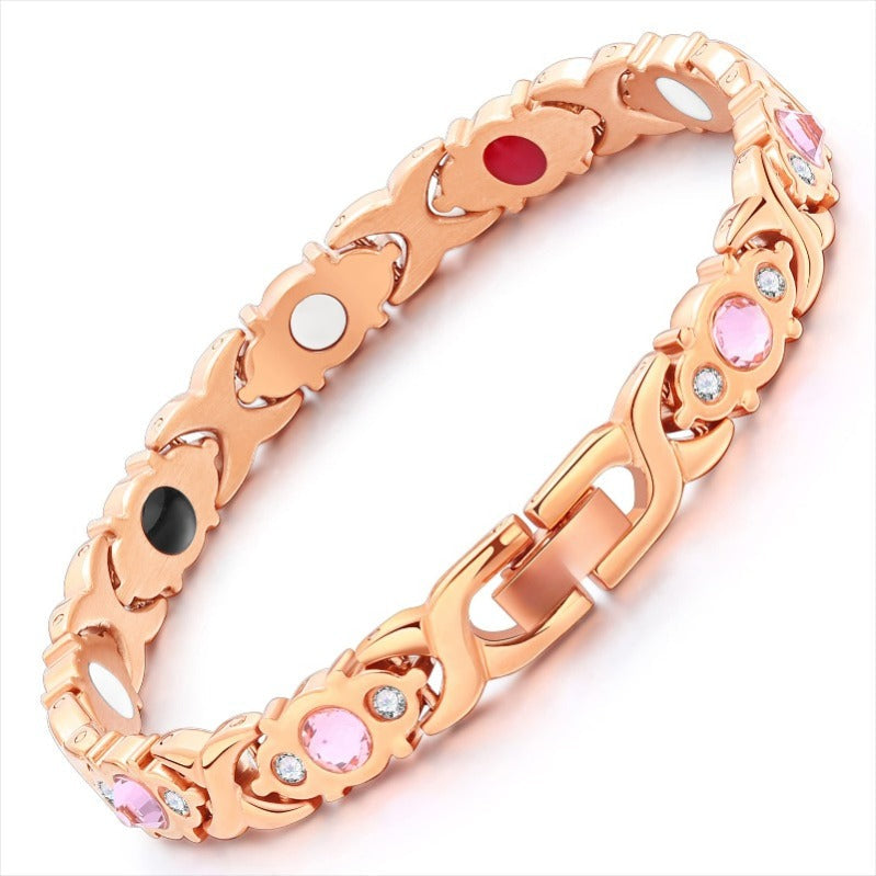 Skanto | Roségull Magnetarmbånd