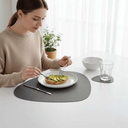 Skanto | Elegant borddekorasjon og coaster sett, varmebestandig og lett å ta vare på