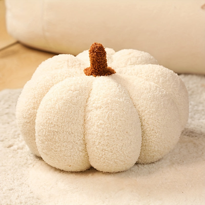 Myk Plush Gresskarpute - Dekorativ Videospill Plush Leketøy for Barn 0-3 År, Perfekt for Halloween | Skanto