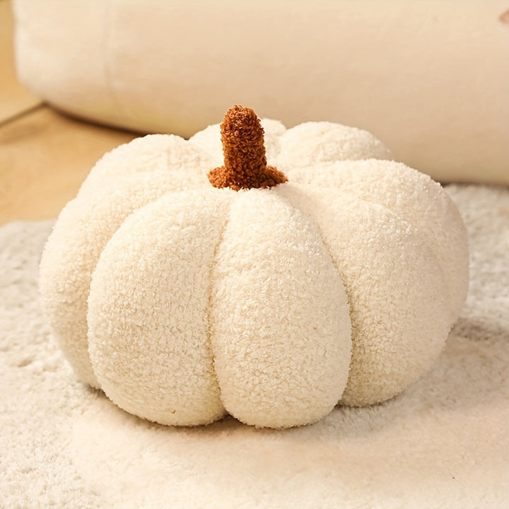 Myk Plush Gresskarpute - Dekorativ Videospill Plush Leketøy for Barn 0-3 År, Perfekt for Halloween | Skanto
