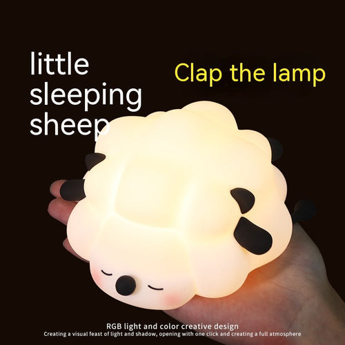 Oppladbar sau nattlampe med timer og dimmer | Skanto