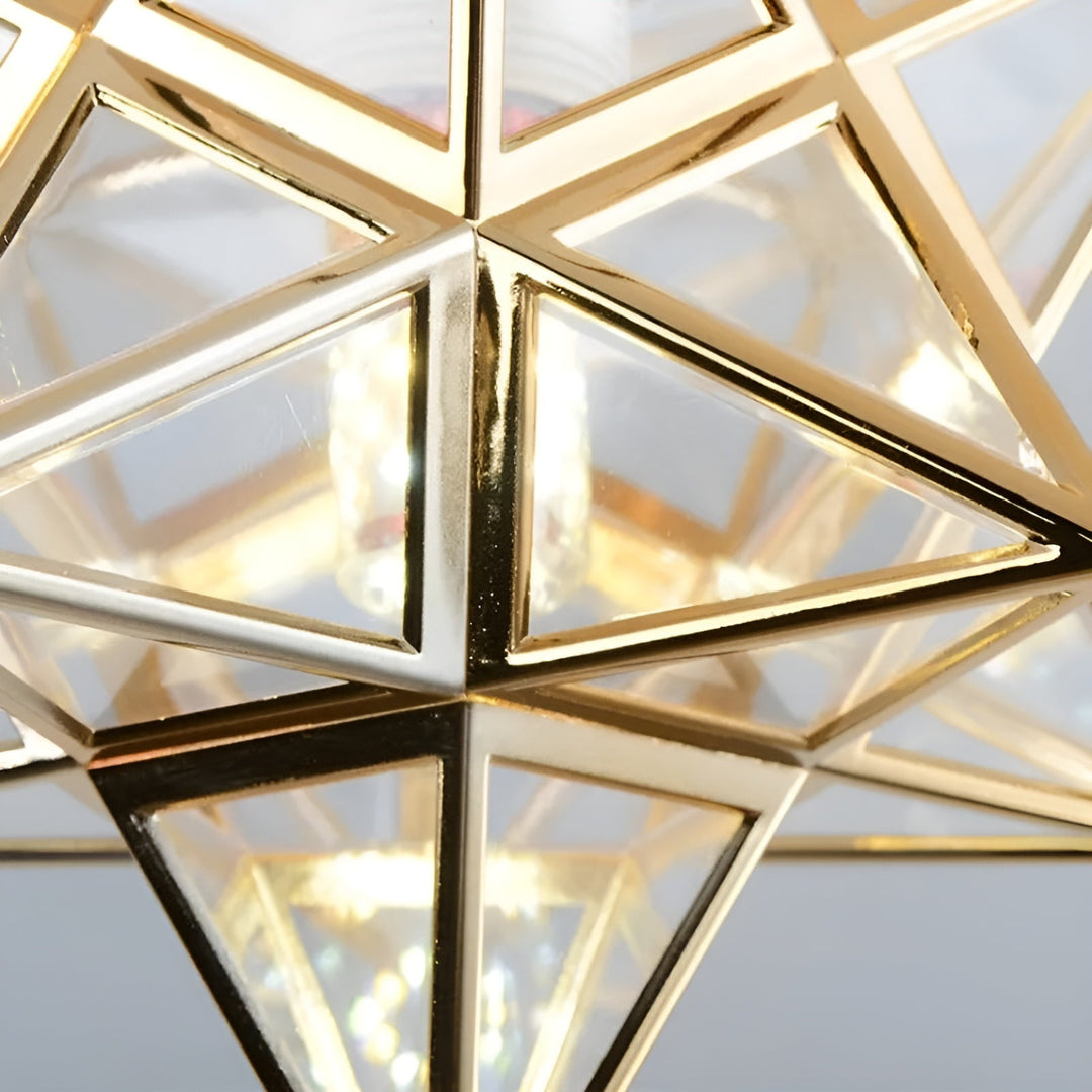 HaloStar Light – Elegant LED-stjernelampe for taket