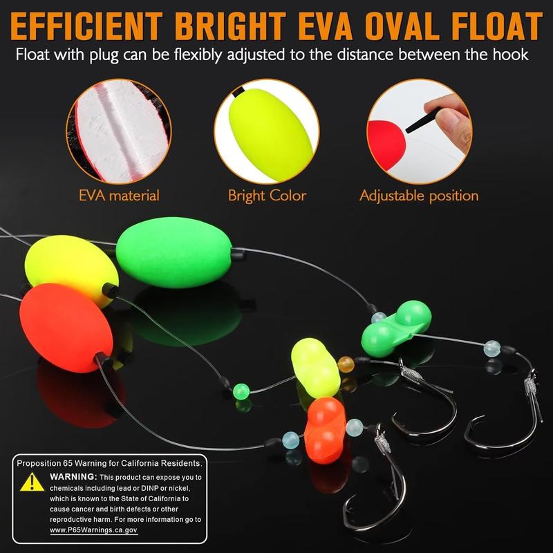 Skanto | Pre-Rigget Catfish Float Rigs med Rattle Beads